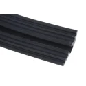 RS PRO 3 m Black Rubber Cable Cover with 14 mm Inside Diameter 2660680