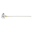 RS PRO Type K Mineral Insulated Thermocouple 300 mm Length, 6 mm Diameter, Stainless Steel Probe, Plug Terminal 787-7829