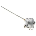 RS PRO Type K Mineral Insulated Thermocouple 300 mm Length, 6 mm Diameter, Stainless Steel Probe, Plug Terminal 787-7829
