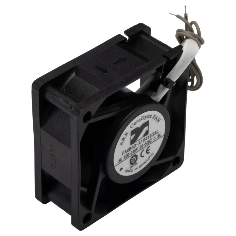ARX CeraDyna Series Multi-Voltage AC to DC Axial Fan 100V AC, 240V AC, 29 m³/h Airflow, 22 W Power, 120 mA Max Current IP20