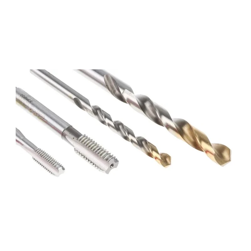 Dormer Tap & Drill Set, M12 Thread, Metric Standard, Hand Tap, High Speed Steel, DIN ISO L115101