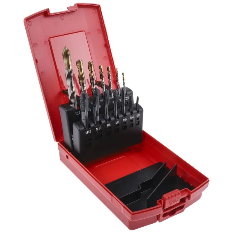 Dormer Tap & Drill Set, M12 Thread, Metric Standard, Hand Tap L113202