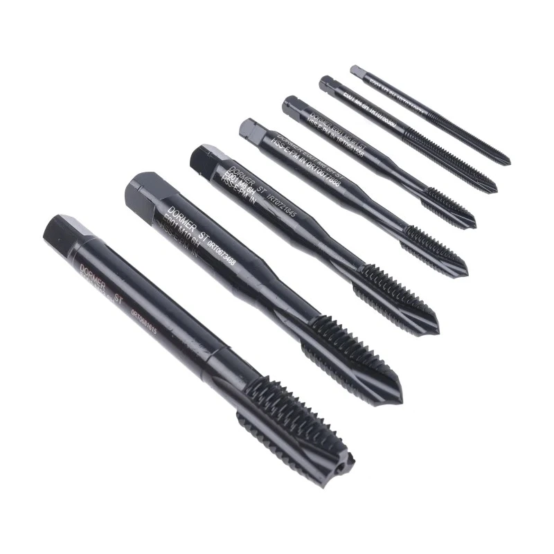 Dormer Tap & Drill Set, M12 Thread, Metric Standard, Hand Tap L113202