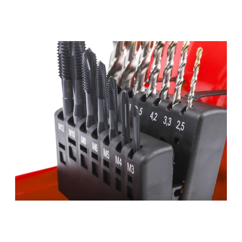 Dormer Tap & Drill Set, M12 Thread, Metric Standard, Hand Tap L113202