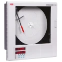 ABB 1-Channel Circular Chart Recorder Current, Millivolt, Resistance, Temperature, Voltage C1911KA001200000STD