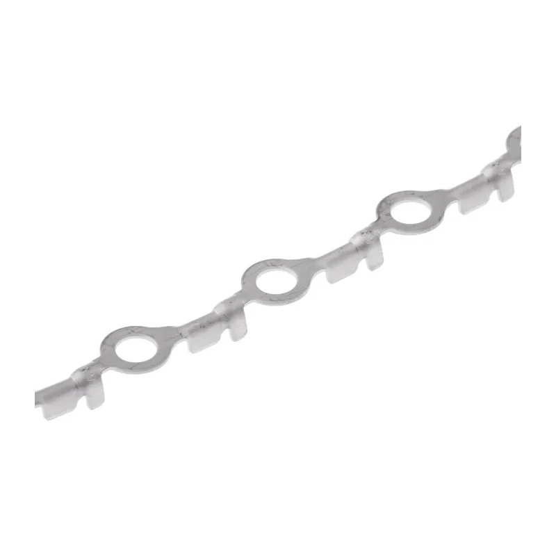 TE Connectivity Uninsulated Ring Terminal M4 Stud Size, Grey, 22 AWG to 18 AWG Wire Size 42037-1