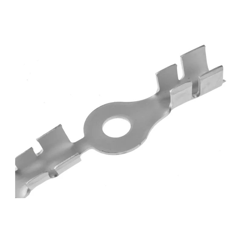 TE Connectivity Uninsulated Ring Terminal, M5 Stud Size, 12 AWG to 10 AWG Wire Size, Brass with Tin Plating 41124