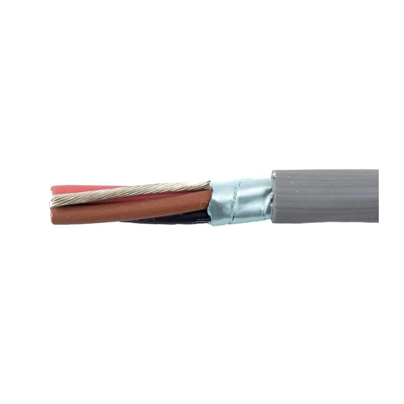 Alpha Wire Ecogen Ecocable Screened Control Cable 3 Cores 0.81mm² 18 AWG 600V 30 m Grey Modified Polyphenylene 77126 SL005