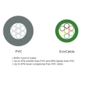 Alpha Wire Ecogen Ecocable Control Cable 4 Cores 0.28mm² 24 AWG Screened 600V 30m Grey Modified Polyphenylene 77104 SL005