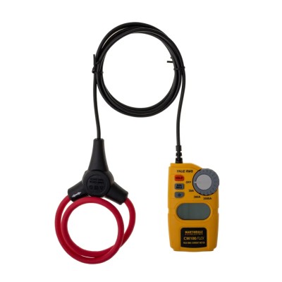 Martindale Flexible True RMS AC Clamp Meter 3000A ac, CAT IV CAT III Safety CM100