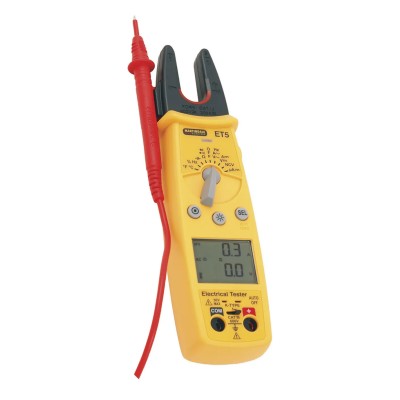 Martindale Multifunction Tester Electrical Test Measurement 0.1mV to 600V AC/DC Voltage 0.1A to 200A AC/DC Current 600V ET5