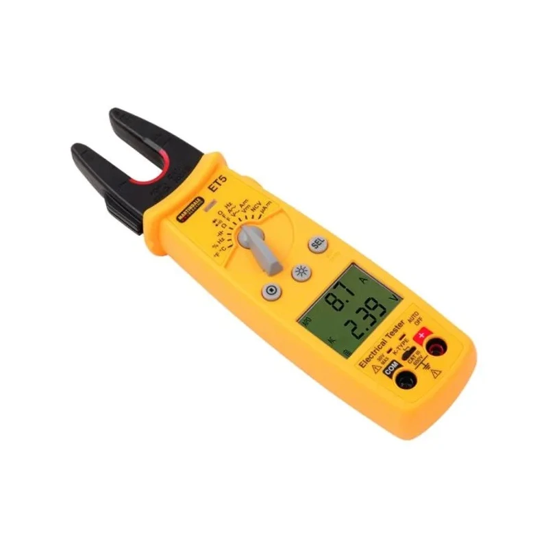 Martindale Multifunction Tester Electrical Test Measurement 0.1mV to 600V AC/DC Voltage 0.1A to 200A AC/DC Current 600V ET5