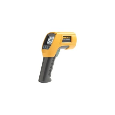 Fluke Infrared Thermometer with Laser Sighting, -30 °C Min, +900 °C Max, ± 1 °C Accuracy, Adjustable Emissivity Fluke 572-2