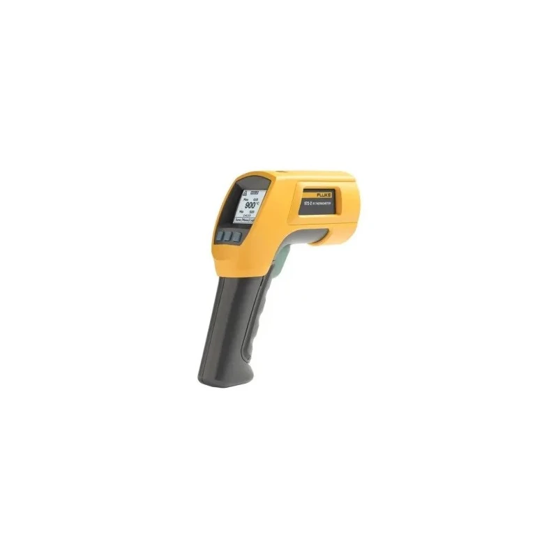 Fluke Infrared Thermometer with Laser Sighting, -30 °C Min, +900 °C Max, ± 1 °C Accuracy, Adjustable Emissivity Fluke 572-2