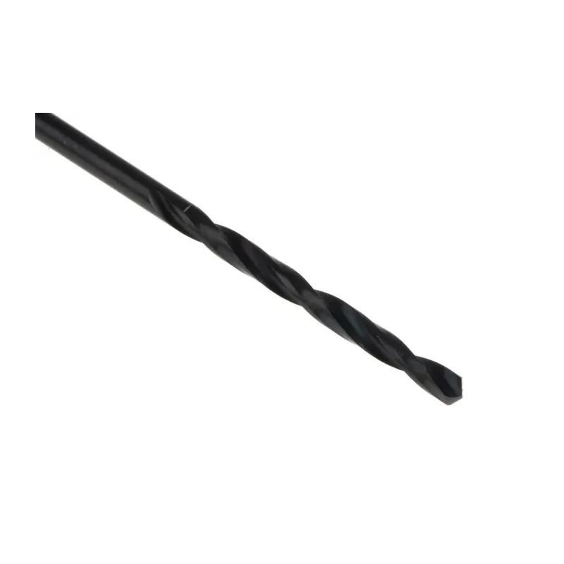RS PRO HSS Helical 4-Flute Jobber Drill Bit 1.75 mm Shank, 46 mm Overall Length, 118° Point Angle, Black Bright 788-4987