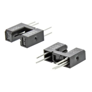 Omron Through Hole Slotted Optical Switch Phototransistor Output 5mm Slot Width EE-SX3081