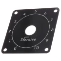 Vishay Rheostat Dial Accessory for RT25 Potentiometer 56mm Inside Diameter ACCRFCADRANCG57