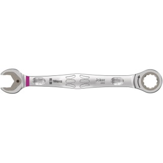Wera Combination Ratchet Spanner Nickel Chrome Plated 188mm Overall 9/16 in 05073284001