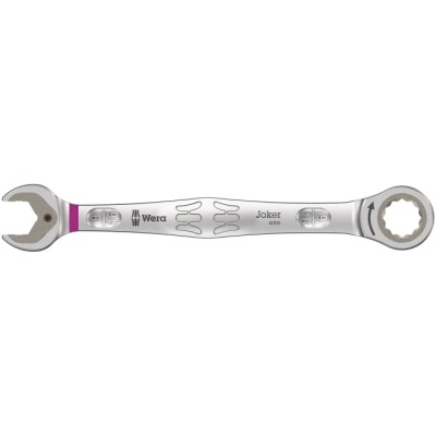 Wera Combination Ratchet Spanner Nickel Chrome Plated 188mm Overall 9/16 in 05073284001