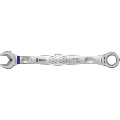 Wera Combination Ratchet Spanner Nickel Chrome Plated 165mm Overall 7/16 in 05073282001