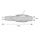 RS PRO Type T Temperature Probe 110 mm Length, -100°C to 400°C Max 788-7138