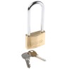 ABUS Keyed Steel and Brass Padlock Weatherproof Keyed Alike 8 mm Shackle, 65 mm Body 65/50HB80 KA6501