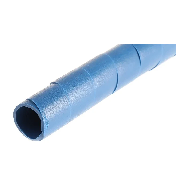 HellermannTyton Spiral Cable Wrap Metal Polyethylene Blue 16mm Nominal Diameter, Max Bundle 161-46300 SBPEMC16-PE/SS-BU