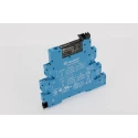 Finder 39 Series Interface Relay, DIN Rail Mount, 12V AC/DC Coil, SPDT Contact, 15mA Coil Current 39.11.0.012.0060