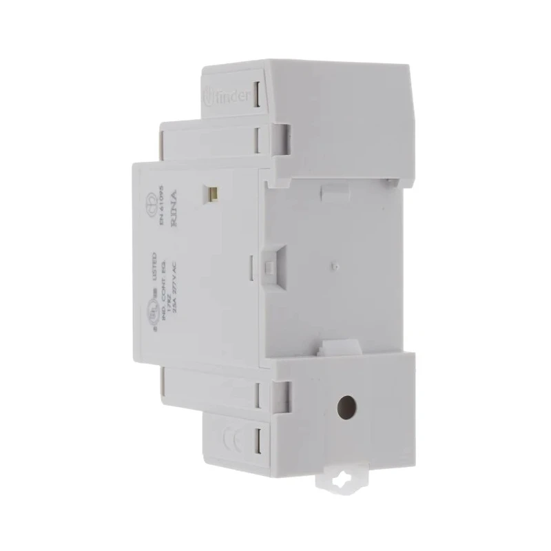Finder 4-Pole Contactor, 24V AC/DC Coil Voltage, 25A Contact Current, 2 NO Auxiliary Contacts, 440V 22.34.0.024.4320