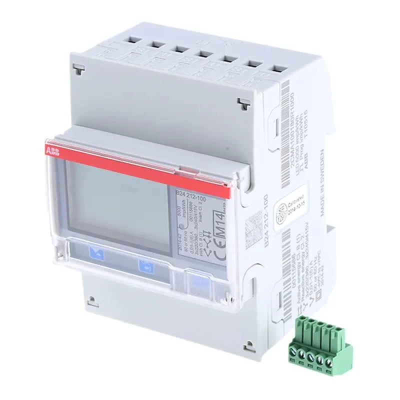 ABB 3 Phase Transformer Connected LCD Energy Meter 2CMA100180R1000 B24 212-100