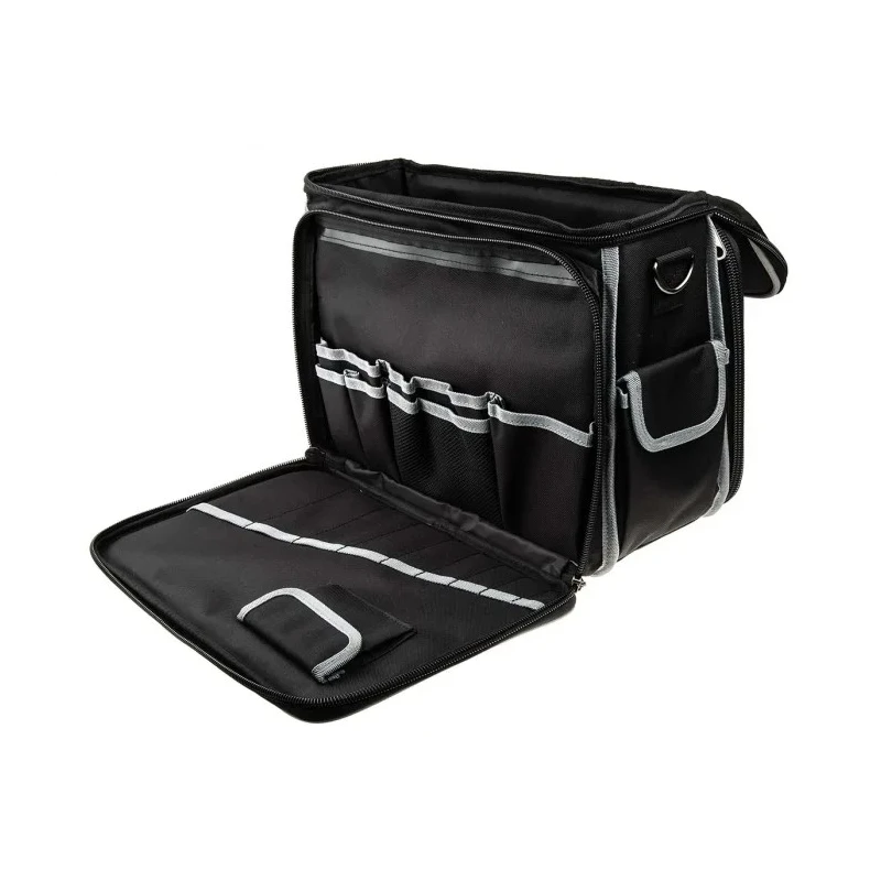 RS PRO Polyester Tool Bag with Shoulder Strap 400 mm x 190 mm x 300 mm 788-7223