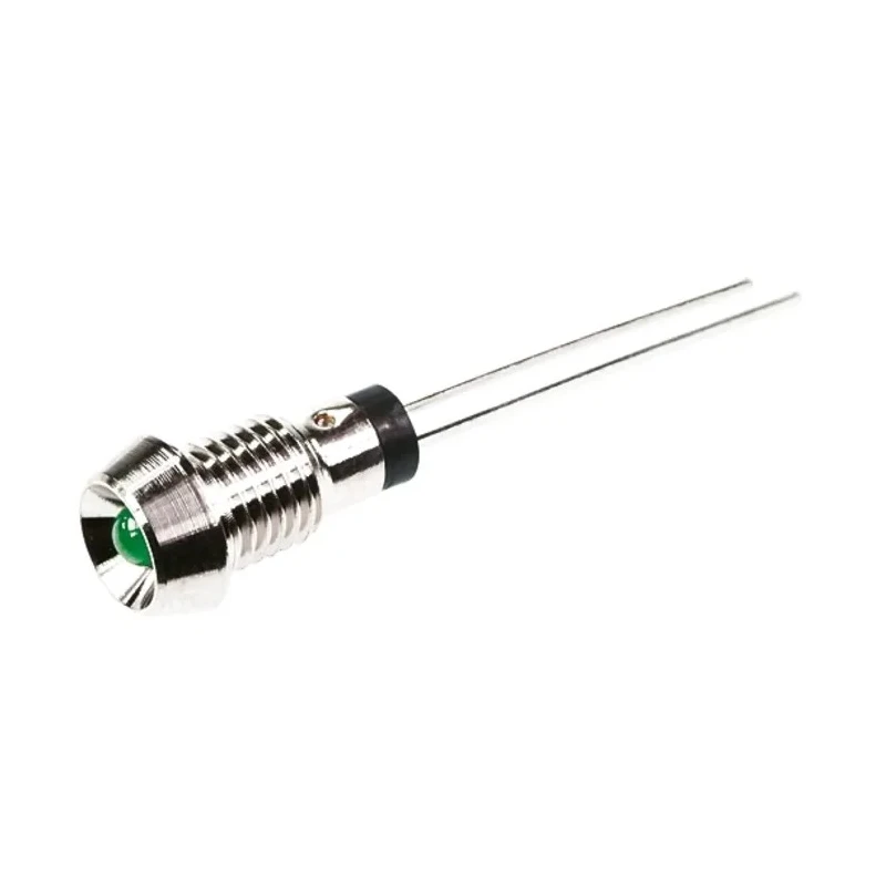 Marl LED Green Panel Mount Indicator 6 mm Mount Hole Size 2.8V Forward Voltage 572-314-04