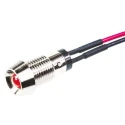 Marl LED Red Panel Mount Indicator 8 mm 2.8V Lead Pin Termination 573-502-04-40