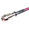 Marl LED Red Panel Mount Indicator 8 mm 2.8V Lead Pin Termination 573-502-04-40