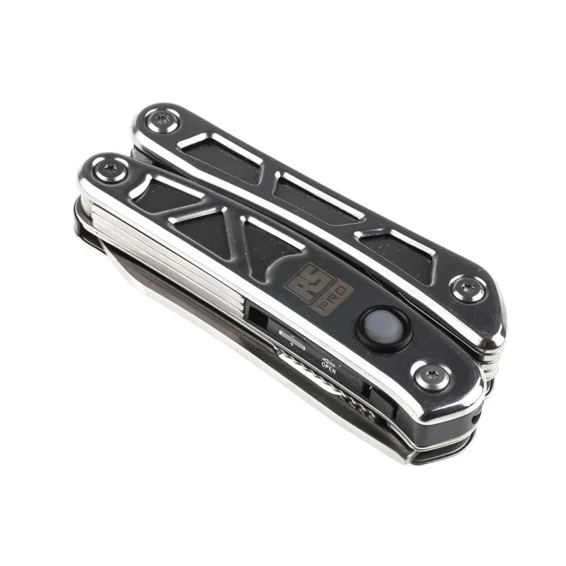 RS PRO Multitool Knife Stainless Steel Handle 130 mm Closed Length 29 g 789-4625