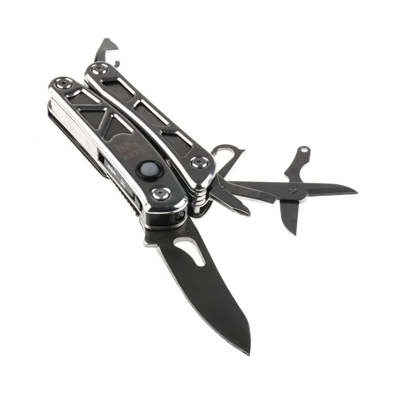 RS PRO Multitool Knife Stainless Steel Handle 130 mm Closed Length 29 g 789-4625