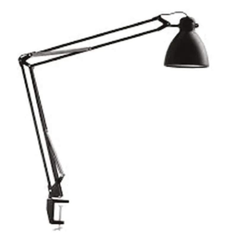 Luxo LED Desk Lamp with Clamp 8W 20V Adjustable Arm E27 Base L-1029812