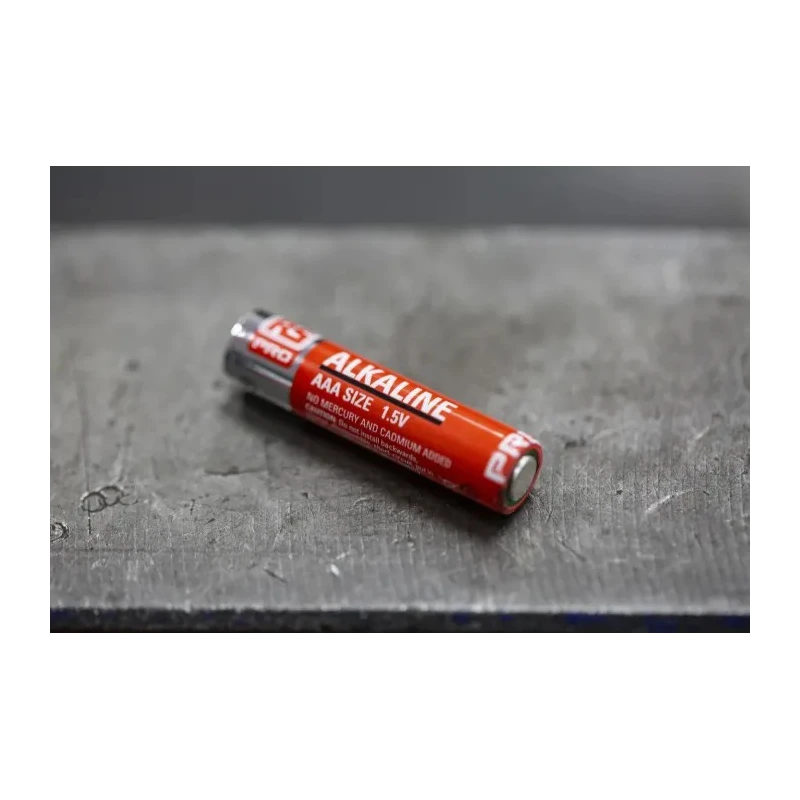 RS PRO Alkaline AAA Battery 1.5 V Non-Rechargeable Long Life 2.4Ah Capacity Pack of 100 789-2821