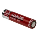 RS PRO Alkaline AAA Battery 1.5 V Non-Rechargeable Long Life 2.4Ah Capacity Pack of 100 789-2821