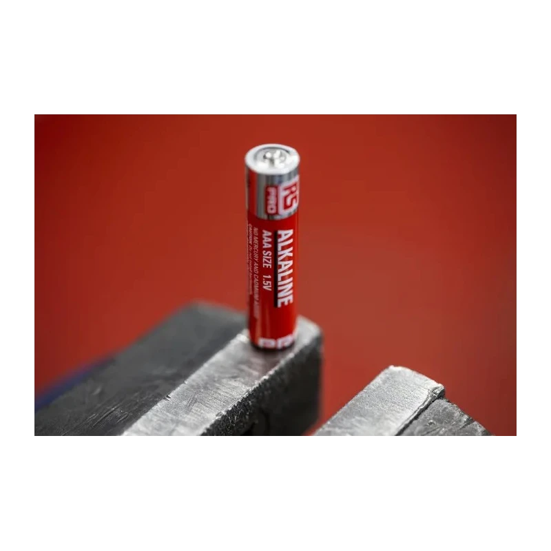 RS PRO Alkaline AAA Battery 1.5 V Non-Rechargeable Long Life 2.4Ah Capacity Pack of 100 789-2821