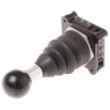 APEM 1000 Series 2-Axis Round Handle Joystick IP67 Rated, 250 V AC, 10A 