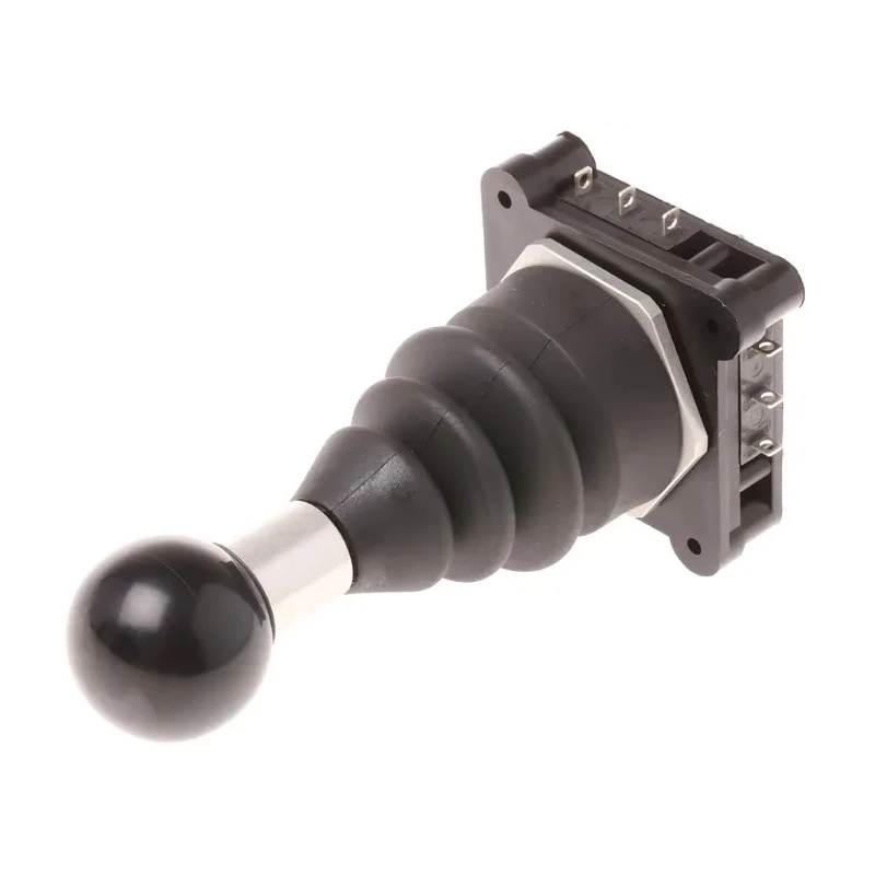 APEM 1000 Series 2-Axis Round Handle Joystick IP67 Rated, 250 V AC, 10A 