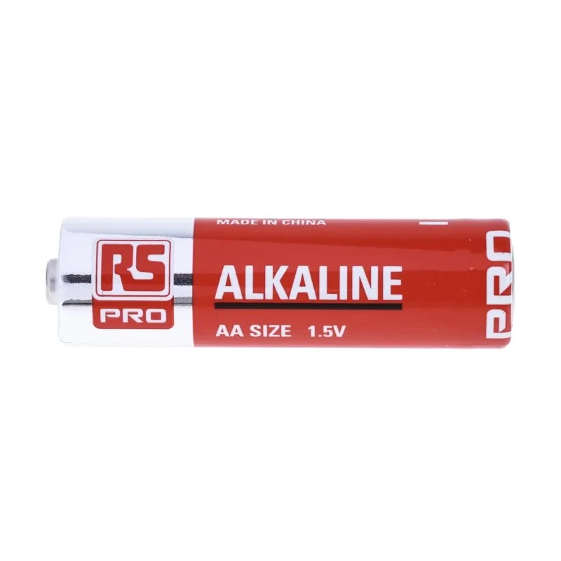 RS PRO Alkaline AA Battery 1.5 V Non-Rechargeable LR6 2.4Ah Pack of 100 789-2828