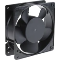 RS PRO AC Dual Bearing Axial Fan 230V AC, 15 W, 186.9 m³/h, IP44, 119.5 mm Frame Size, Sleeve Bearing IP44