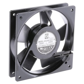 RS PRO AC Dual Ball Bearing Axial Fan, 230V AC, 102 m³/h, 14 W, IP44 Protection, 119.5mm x 119.5mm x 26.2mm Frame IP44
