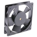 RS PRO AC Dual Ball Bearing Axial Fan, 230V AC, 102 m³/h, 14 W, IP44 Protection, 119.5mm x 119.5mm x 26.2mm Frame IP44