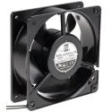 RS PRO Industrial AC Dual Ball Bearing Axial Fan 230V AC, 15 W, 186.9 m³/h Air Flow, IP44, 119.5 mm x 119.5 mm x 38.5 mm IP44