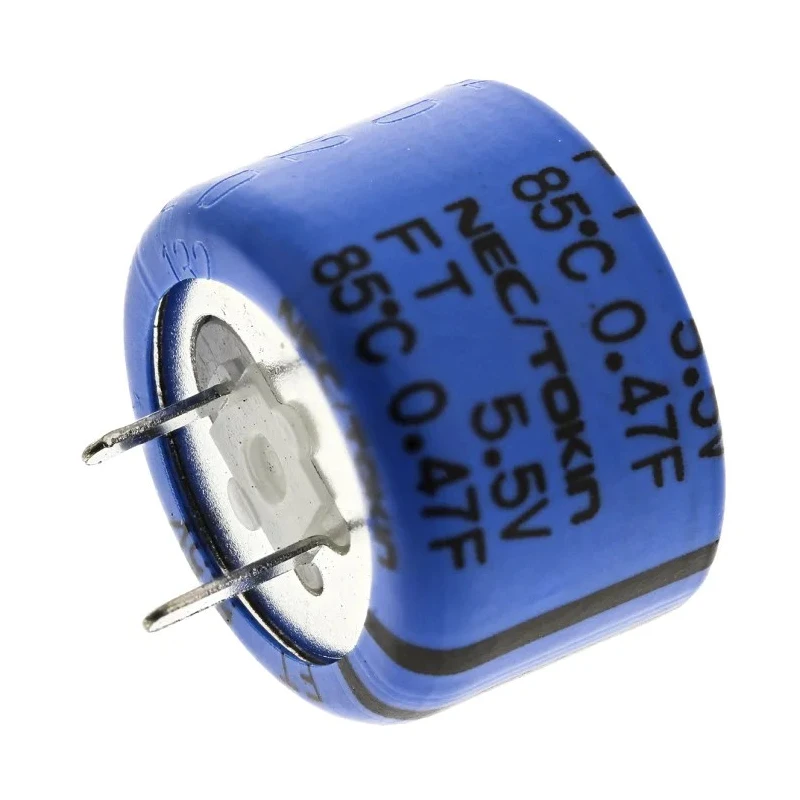 KEMET 0.47 F Electric Double Layer Supercapacitor 5.5 V dc, Through Hole Mount FT0H474ZF