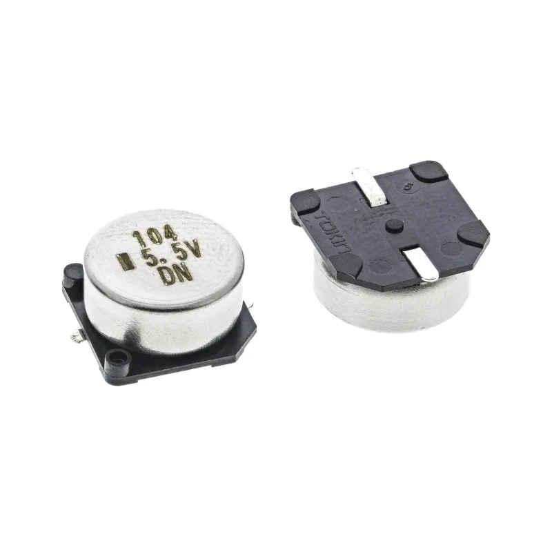 KEMET 0.1 F Electric Double Layer Supercapacitor 5.5V DC, Radial Through Hole Mount FC0H104ZFTBR24