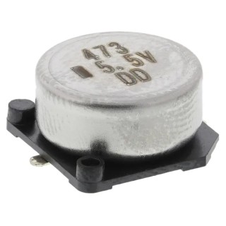KEMET 47 mF Electric Double Layer Supercapacitor Surface Mount -20 to 80% Tolerance, 5.5V dc, Radial Terminal FC0H473ZFTBR24